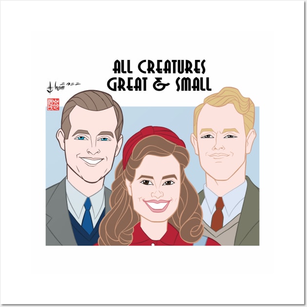 All Creatures Great and Small Wall Art by howardshum